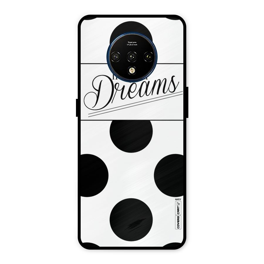 Live Your Dreams Metal Back Case for OnePlus 7T