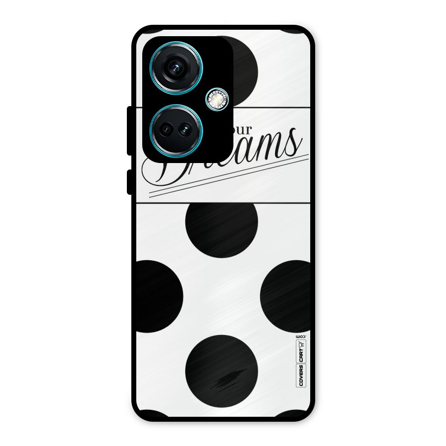 Live Your Dreams Metal Back Case for OnePlus Nord CE 3 5G