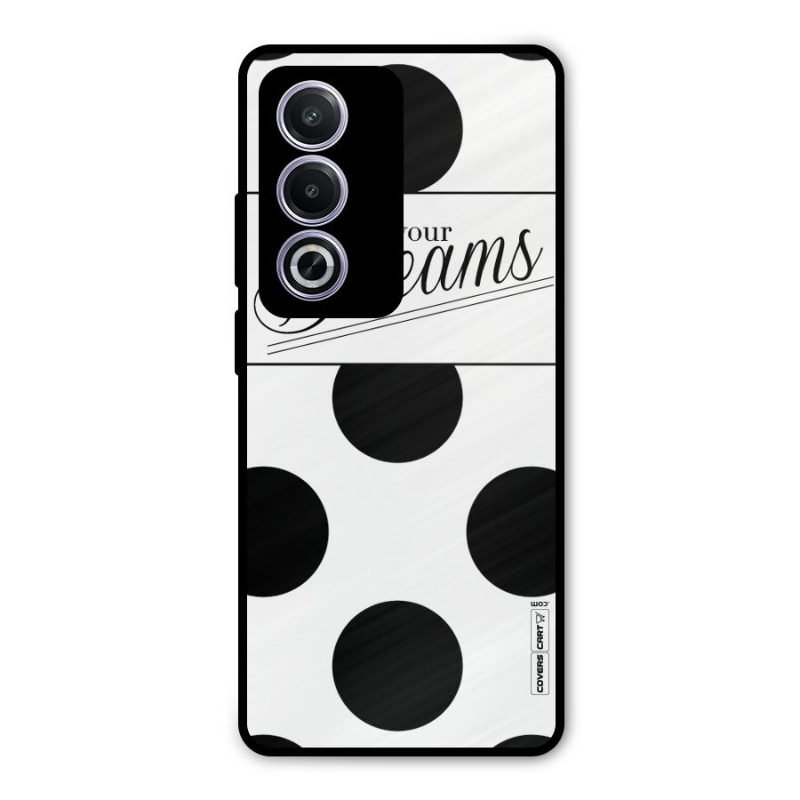 Live Your Dreams Metal Back Case for Oppo K12x