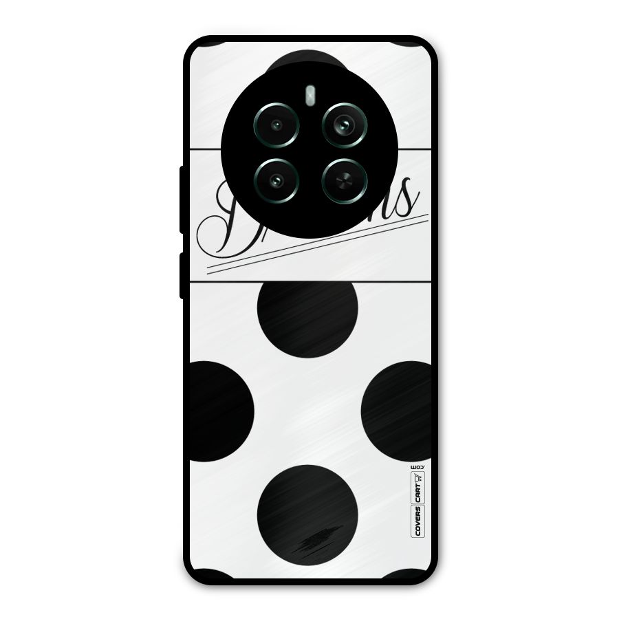 Live Your Dreams Metal Back Case for Realme Narzo 70 Pro