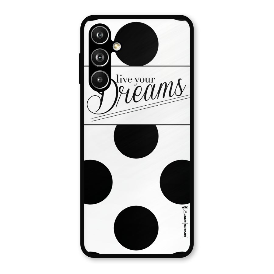 Live Your Dreams Metal Back Case for Samsung Galaxy M54