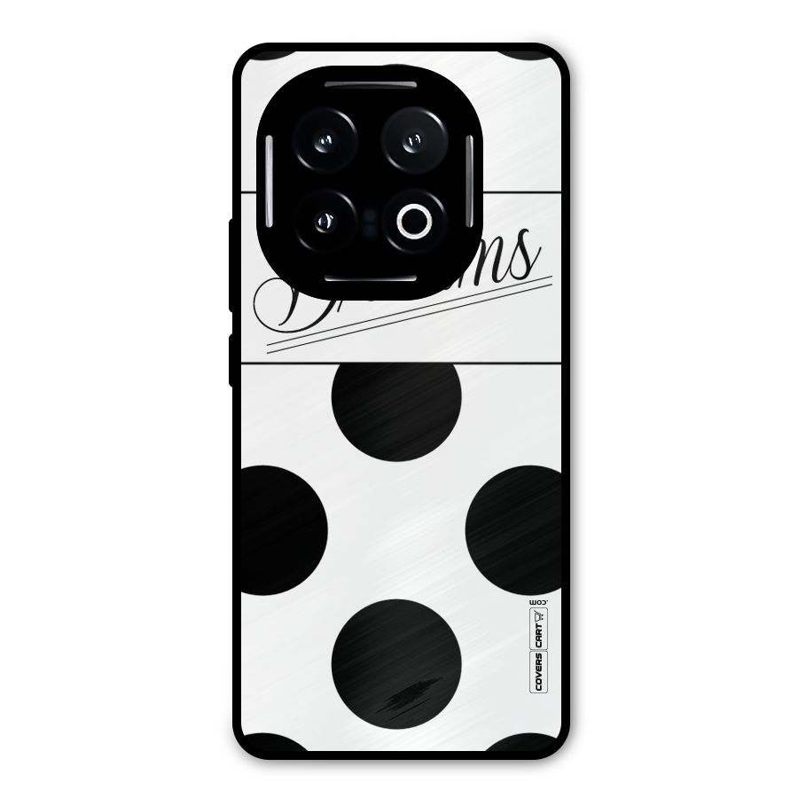 Live Your Dreams Metal Back Case for iQOO 13