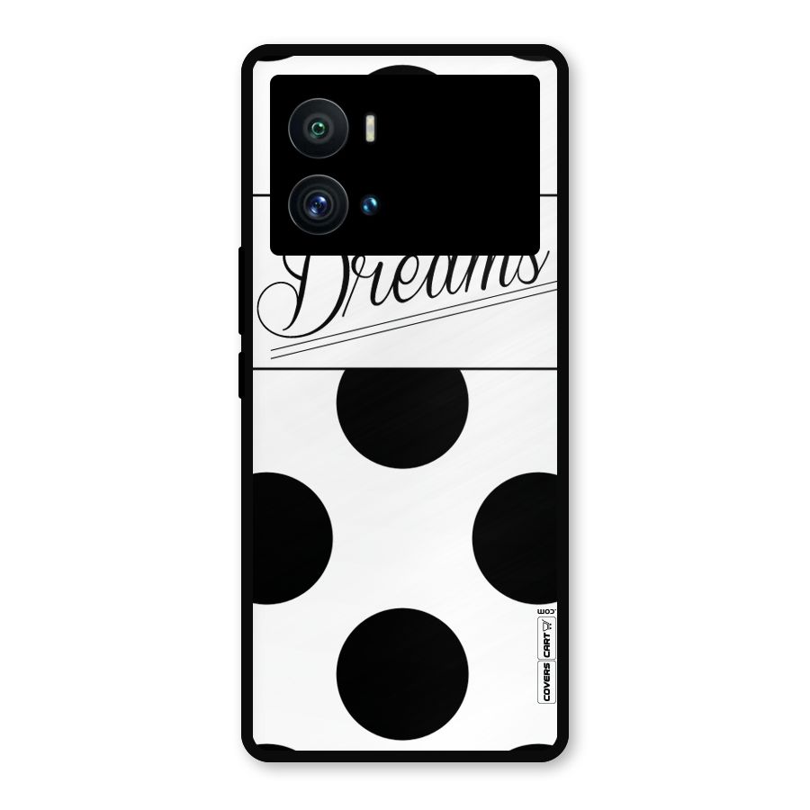 Live Your Dreams Metal Back Case for iQOO 9 Pro
