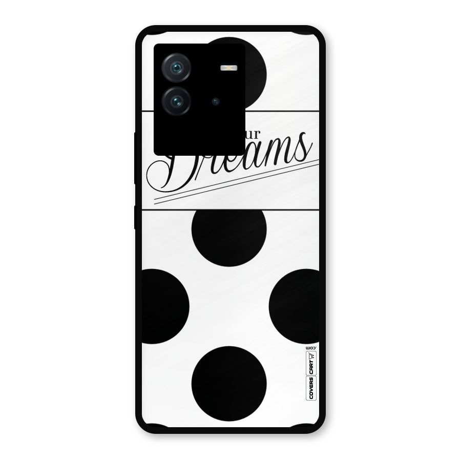 Live Your Dreams Metal Back Case for iQOO Neo 6 5G