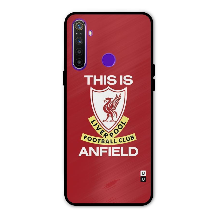 LiverPool Anfield Glass Back Case for Realme 5s