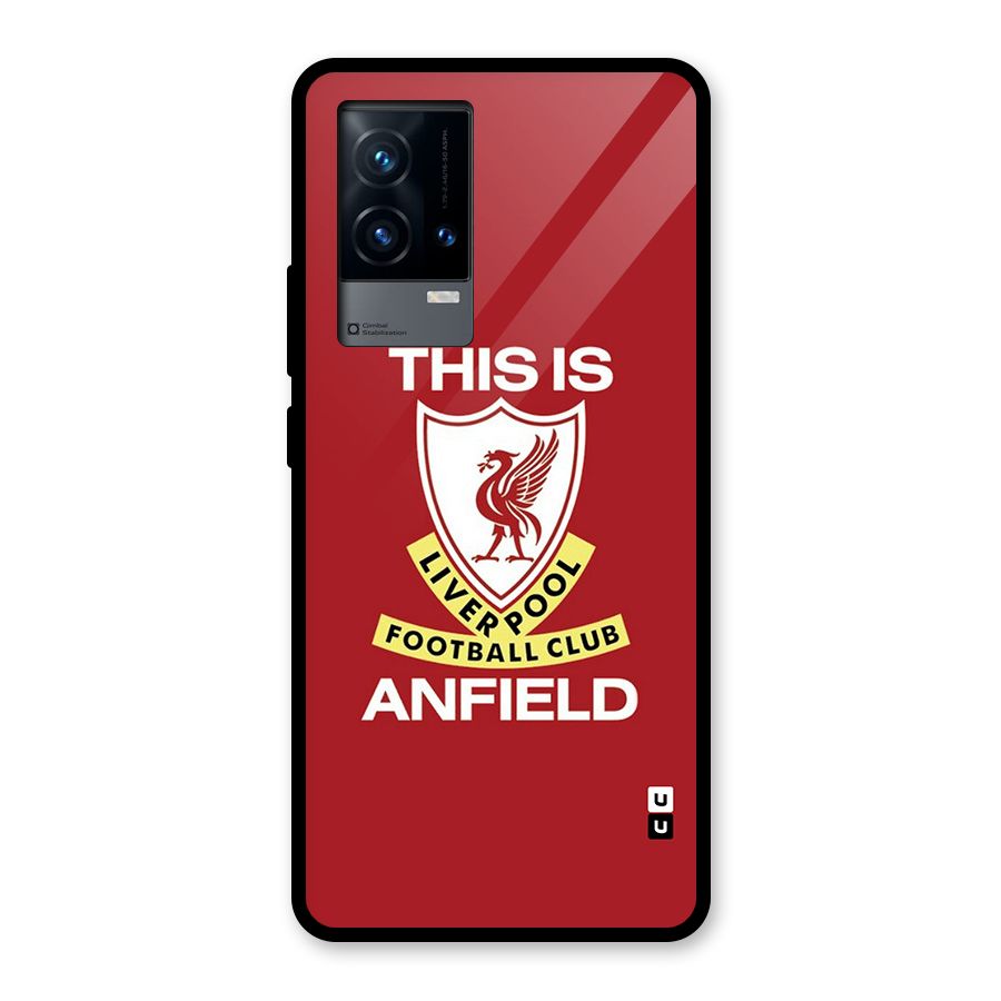 LiverPool Anfield Glass Back Case for iQOO 9 5G