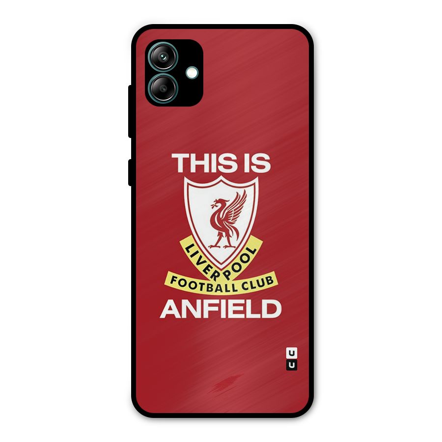 LiverPool Anfield Metal Back Case for Galaxy A04