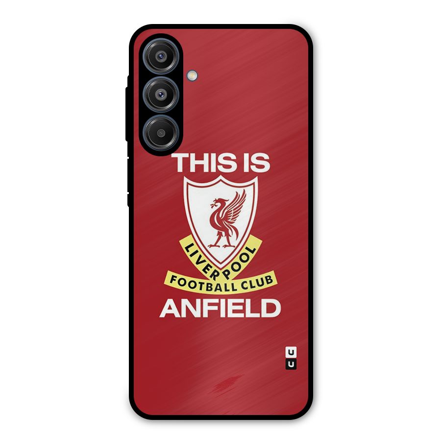 LiverPool Anfield Metal Back Case for Galaxy A16 5G