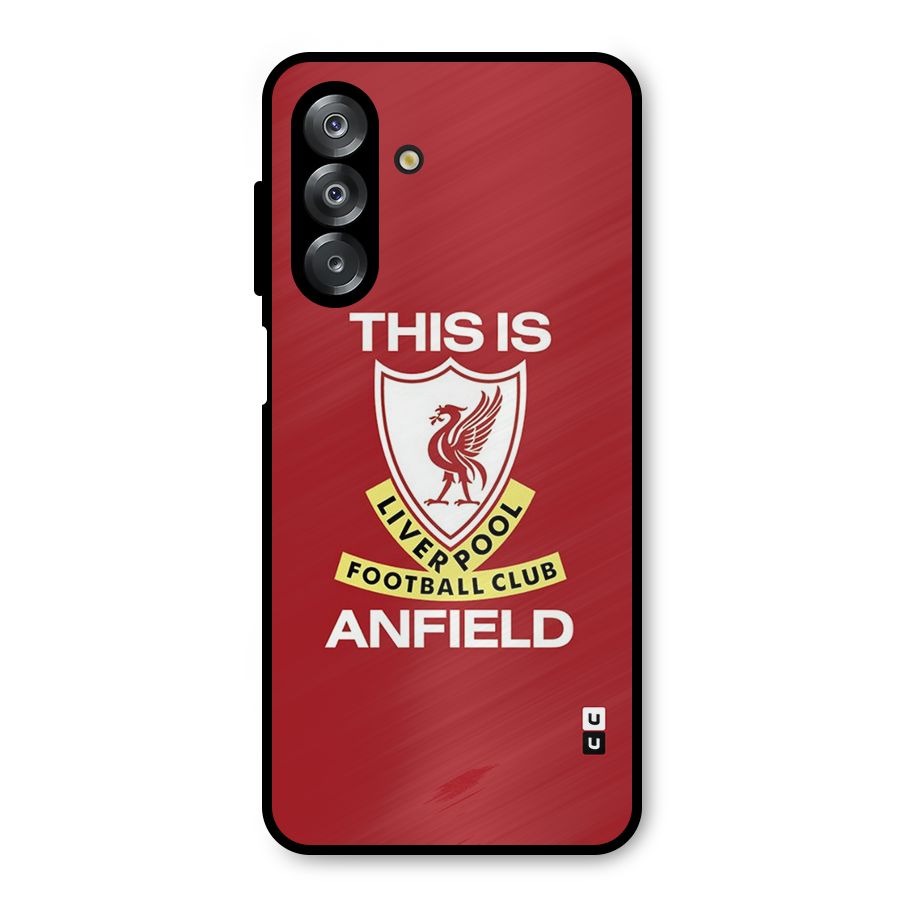 LiverPool Anfield Metal Back Case for Galaxy A26