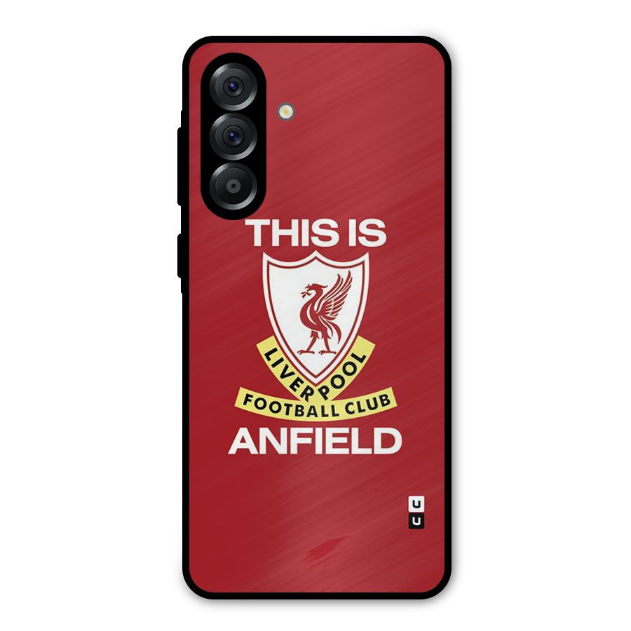 LiverPool Anfield Metal Back Case for Galaxy A36