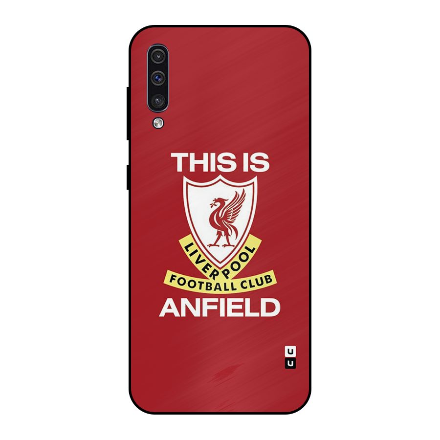 LiverPool Anfield Metal Back Case for Galaxy A50s
