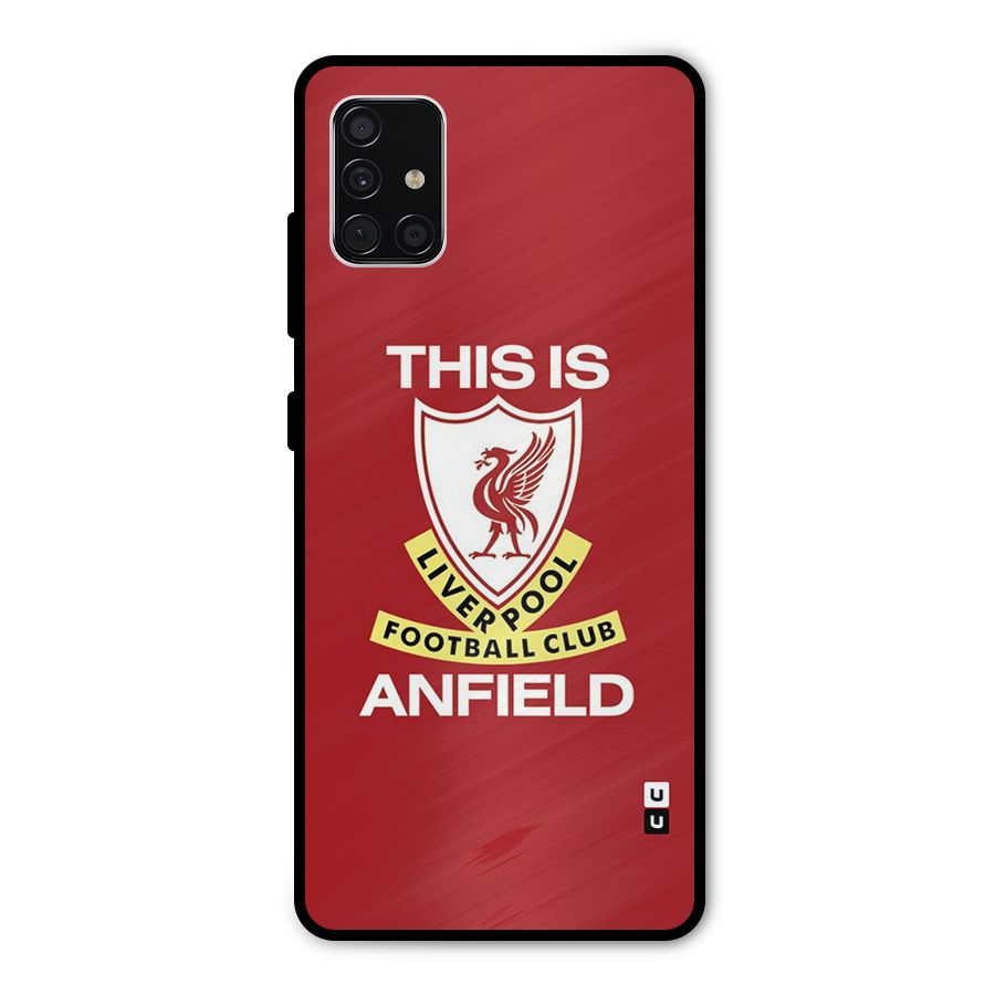 LiverPool Anfield Metal Back Case for Galaxy A51