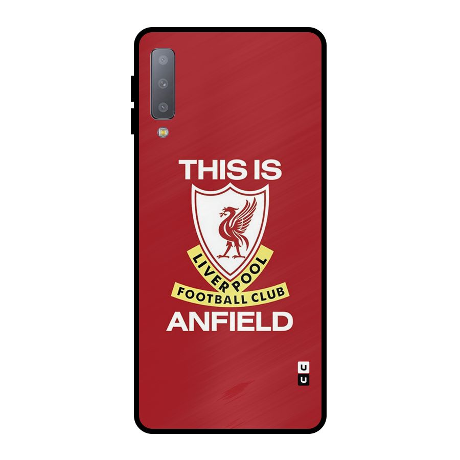 LiverPool Anfield Metal Back Case for Galaxy A7 (2018)