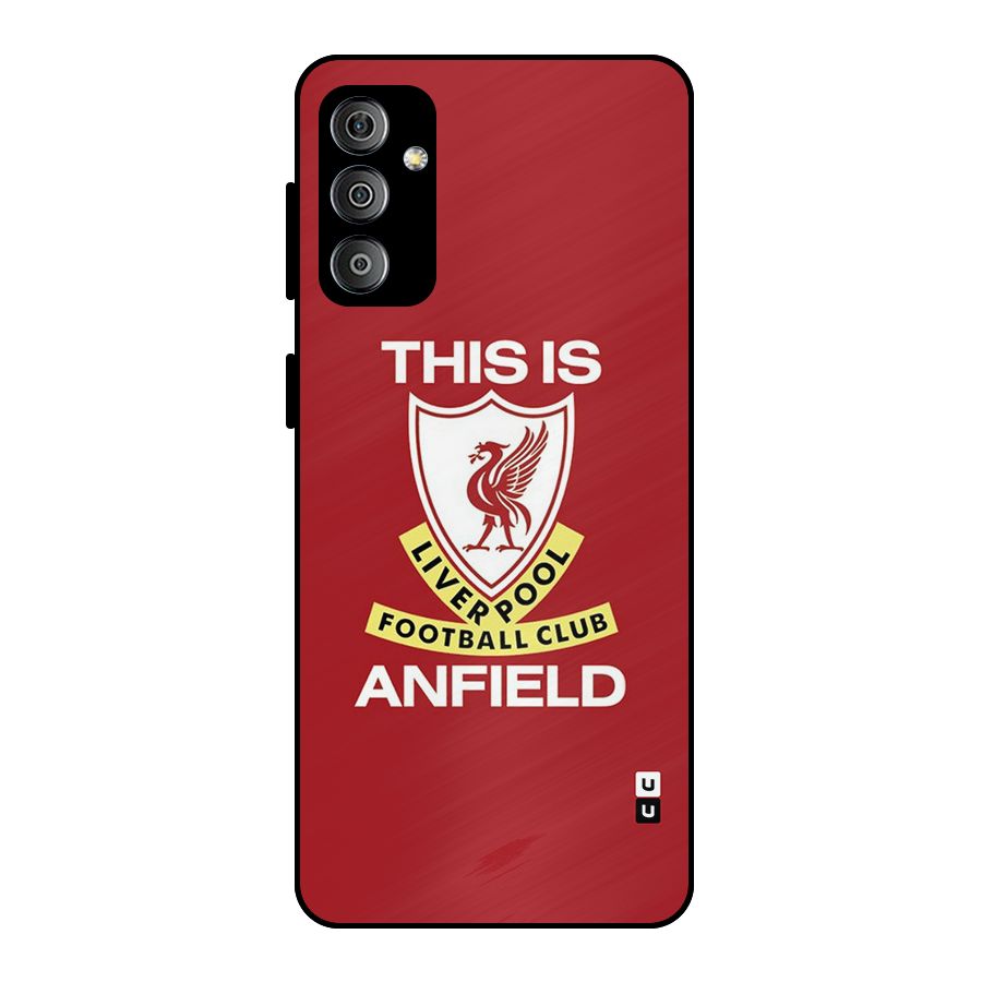 LiverPool Anfield Metal Back Case for Galaxy F23
