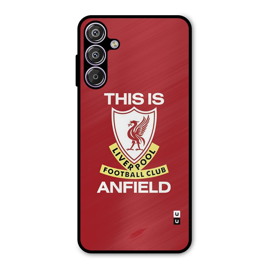 LiverPool Anfield Metal Back Case for Galaxy M15