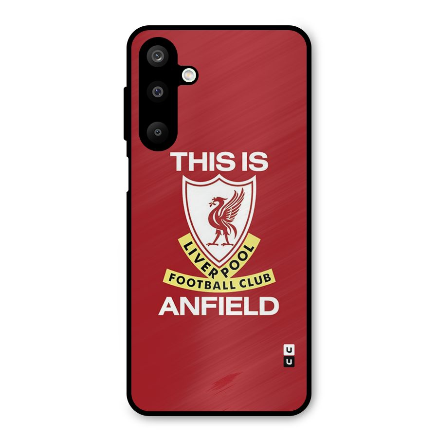 LiverPool Anfield Metal Back Case for Galaxy M16
