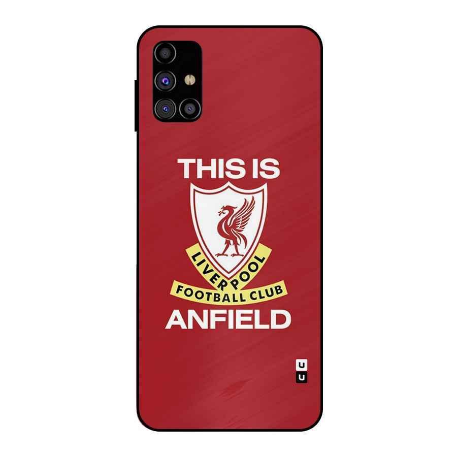 LiverPool Anfield Metal Back Case for Galaxy M31s