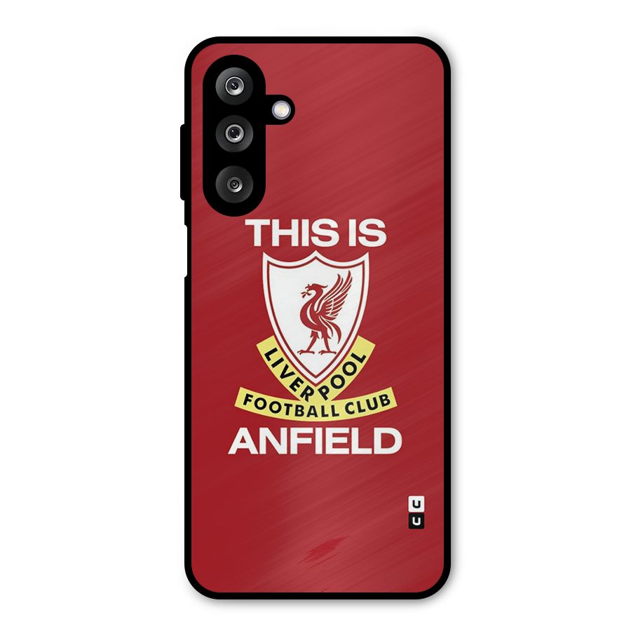 LiverPool Anfield Metal Back Case for Galaxy M36