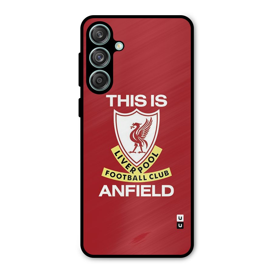 LiverPool Anfield Metal Back Case for Galaxy M55 5G