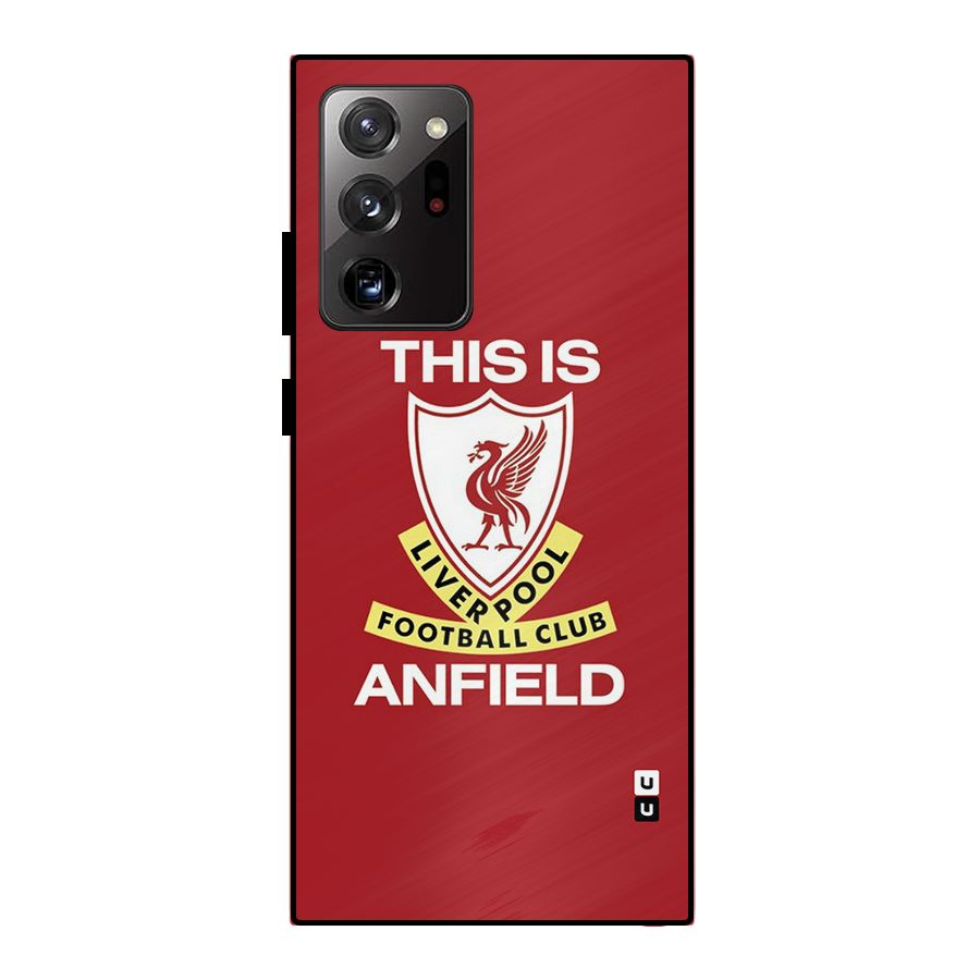 LiverPool Anfield Metal Back Case for Galaxy Note 20 Ultra