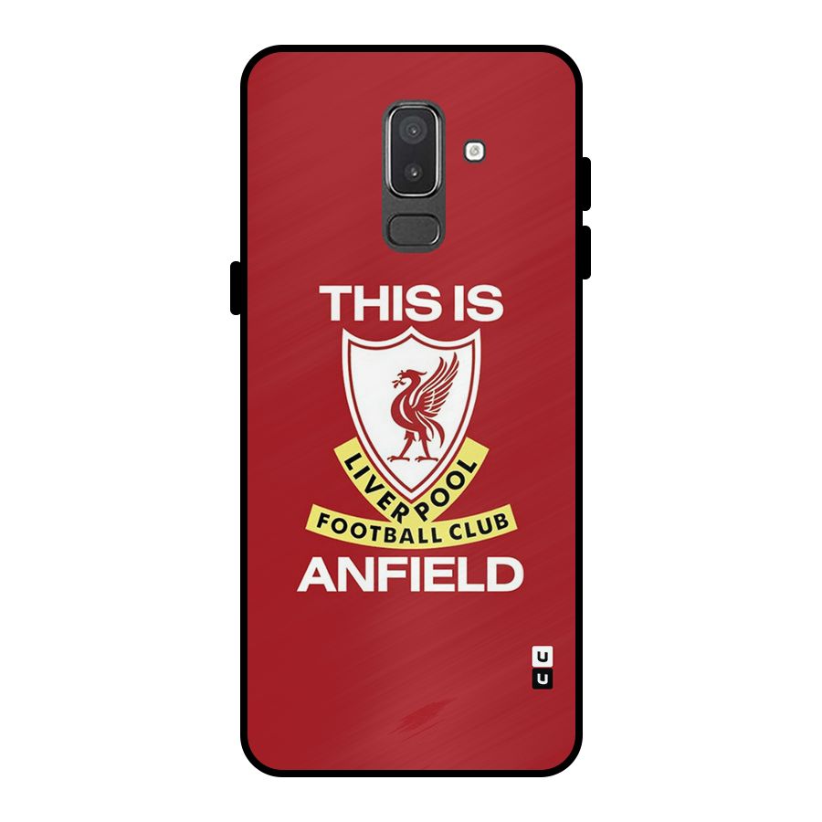 LiverPool Anfield Metal Back Case for Galaxy On8 (2018)