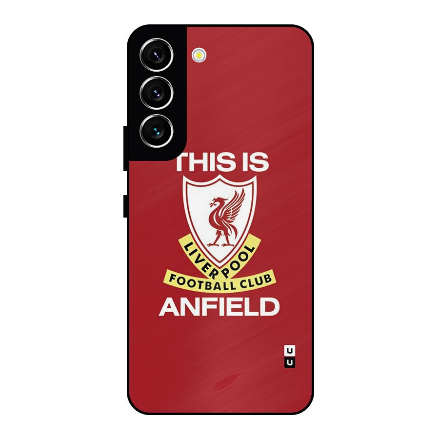 LiverPool Anfield Metal Back Case for Galaxy S22 5G