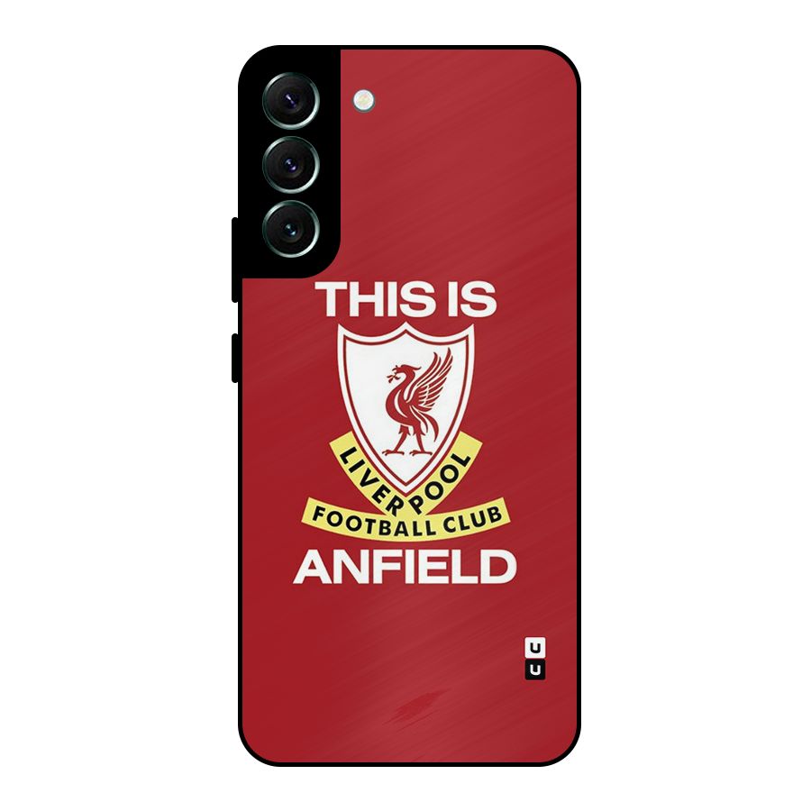 LiverPool Anfield Metal Back Case for Galaxy S22 Plus 5G