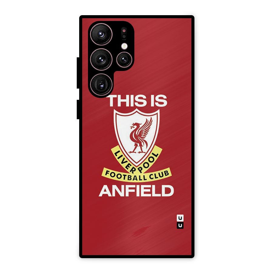 LiverPool Anfield Metal Back Case for Galaxy S22 Ultra 5G