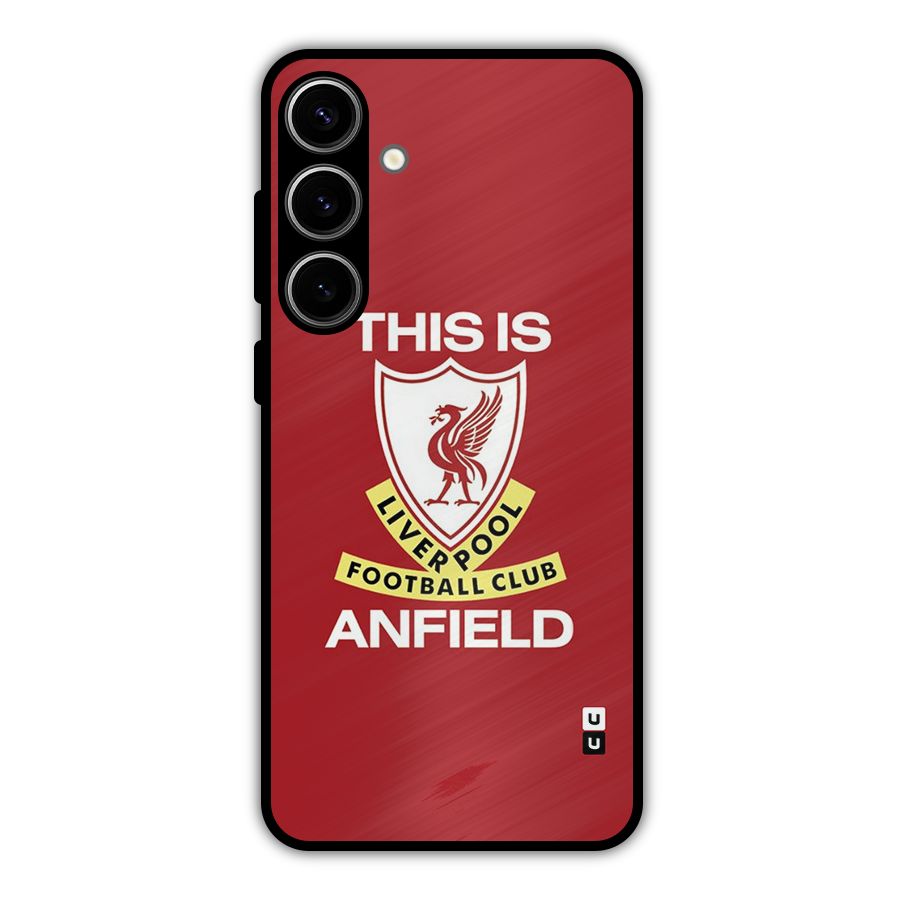 LiverPool Anfield Metal Back Case for Galaxy S24 Plus