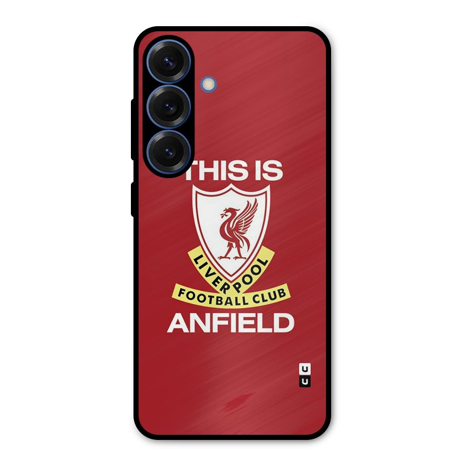LiverPool Anfield Metal Back Case for Galaxy S25