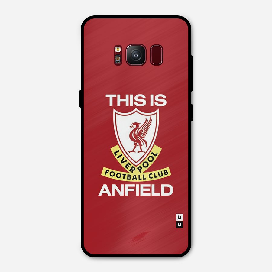 LiverPool Anfield Metal Back Case for Galaxy S8