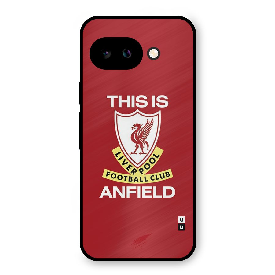 LiverPool Anfield Metal Back Case for Google Pixel 9a