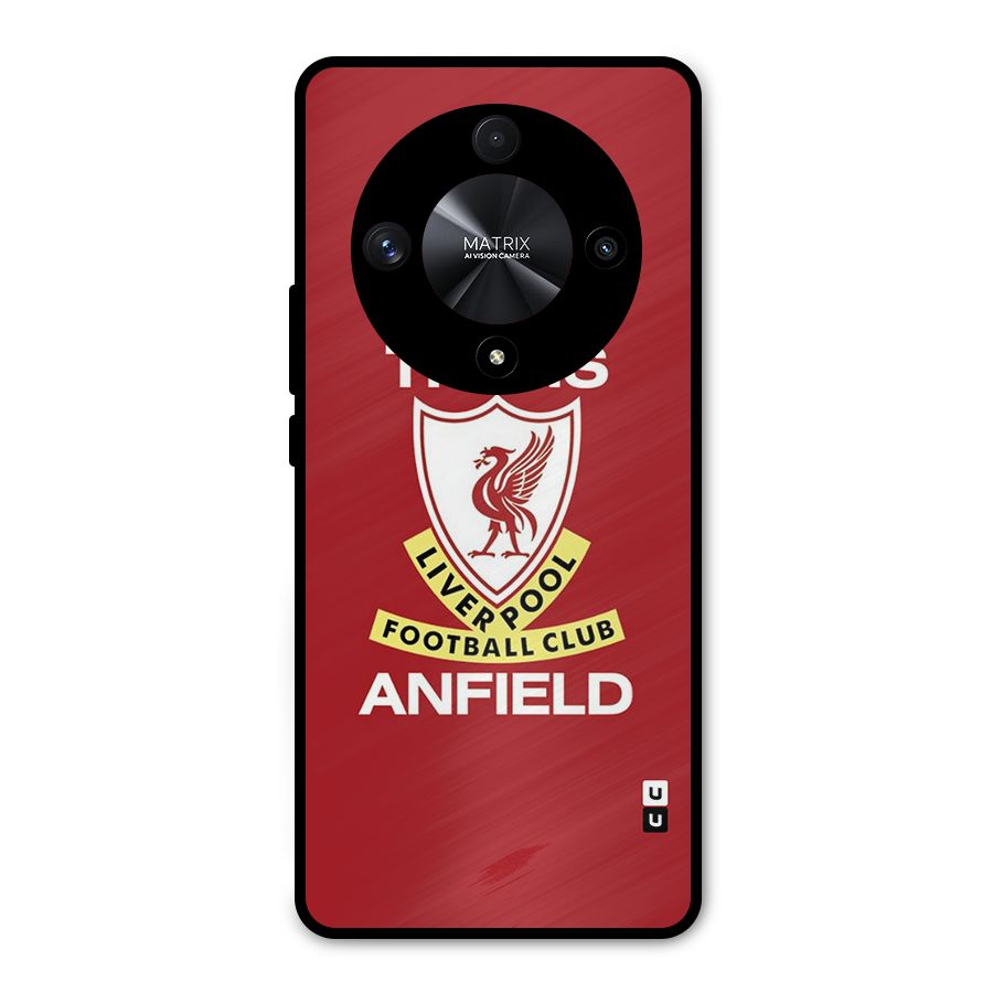 LiverPool Anfield Metal Back Case for Honor X9b