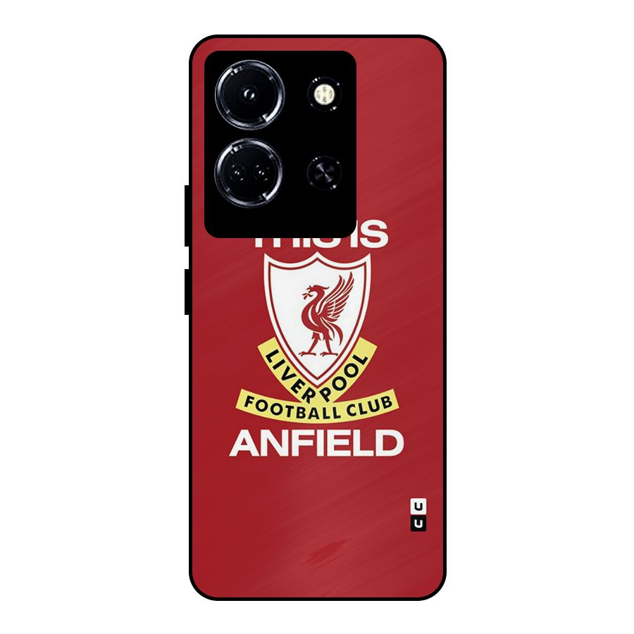 LiverPool Anfield Metal Back Case for Infinix Note 30 5G