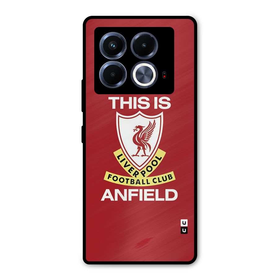 LiverPool Anfield Metal Back Case for Infinix Note 40 5G