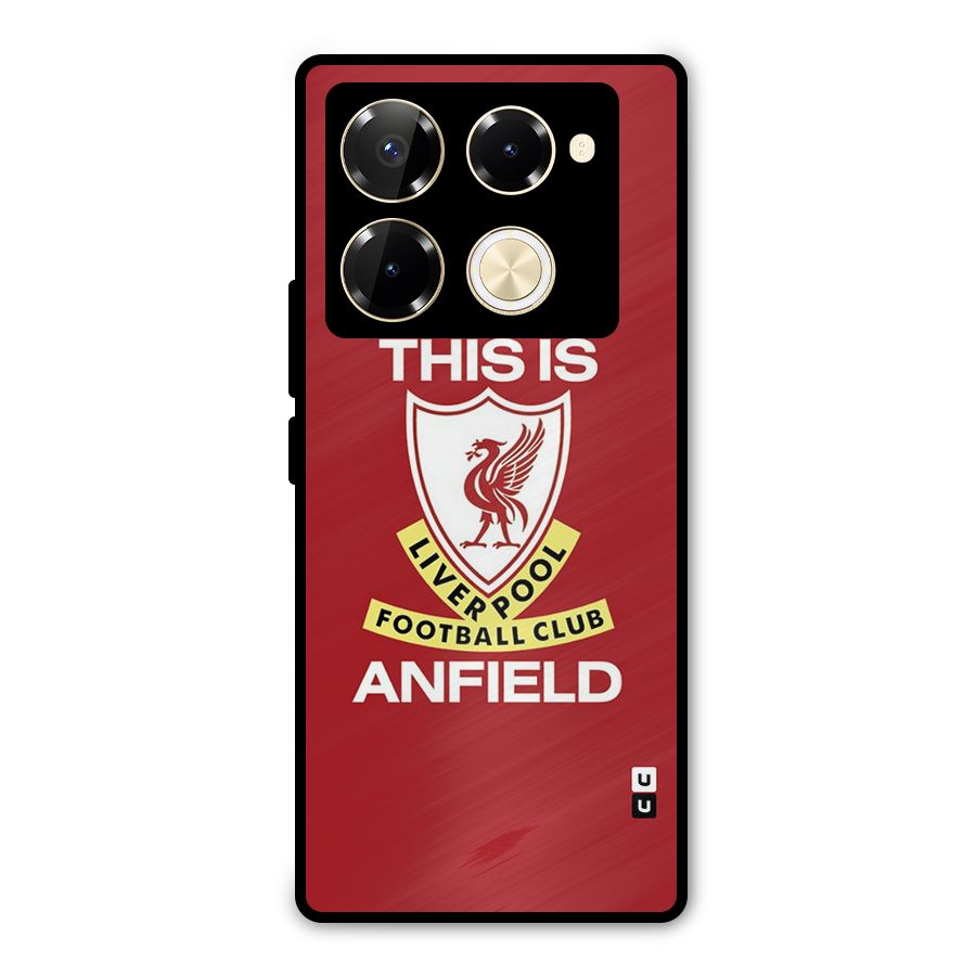 LiverPool Anfield Metal Back Case for Infinix Note 40 Pro Plus