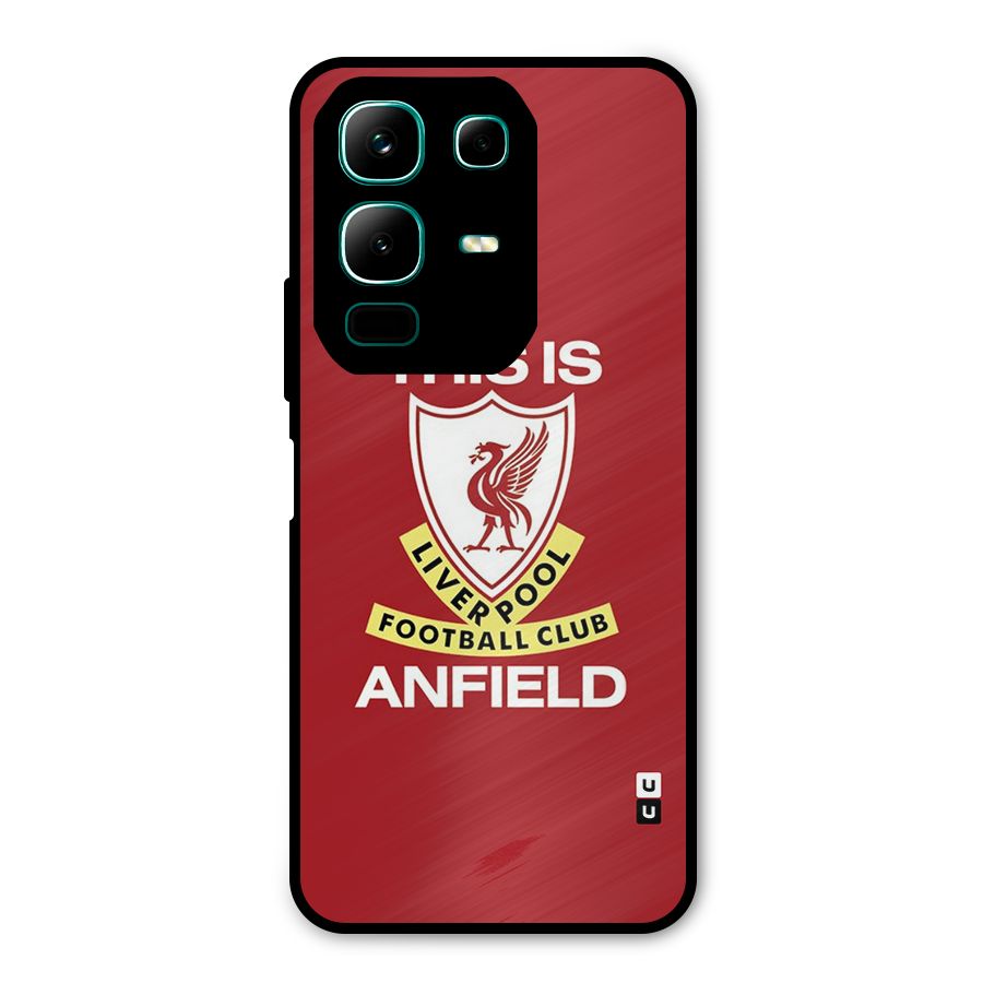 LiverPool Anfield Metal Back Case for Infinix Note 50x