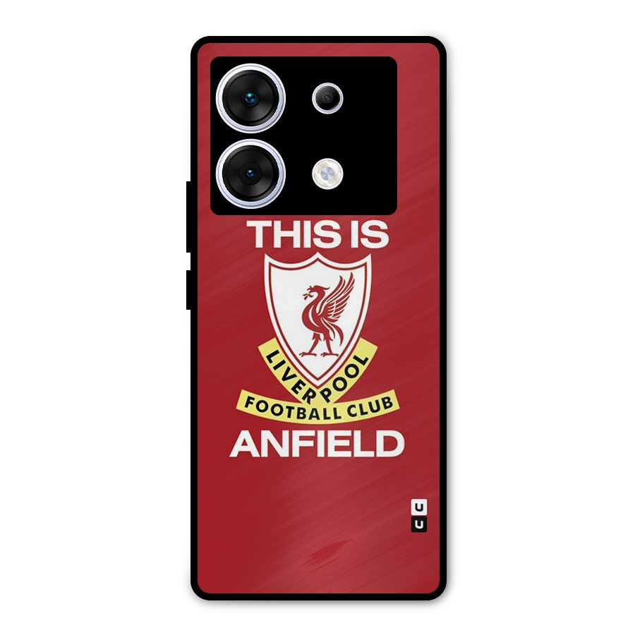 LiverPool Anfield Metal Back Case for Infinix Zero 30 5G