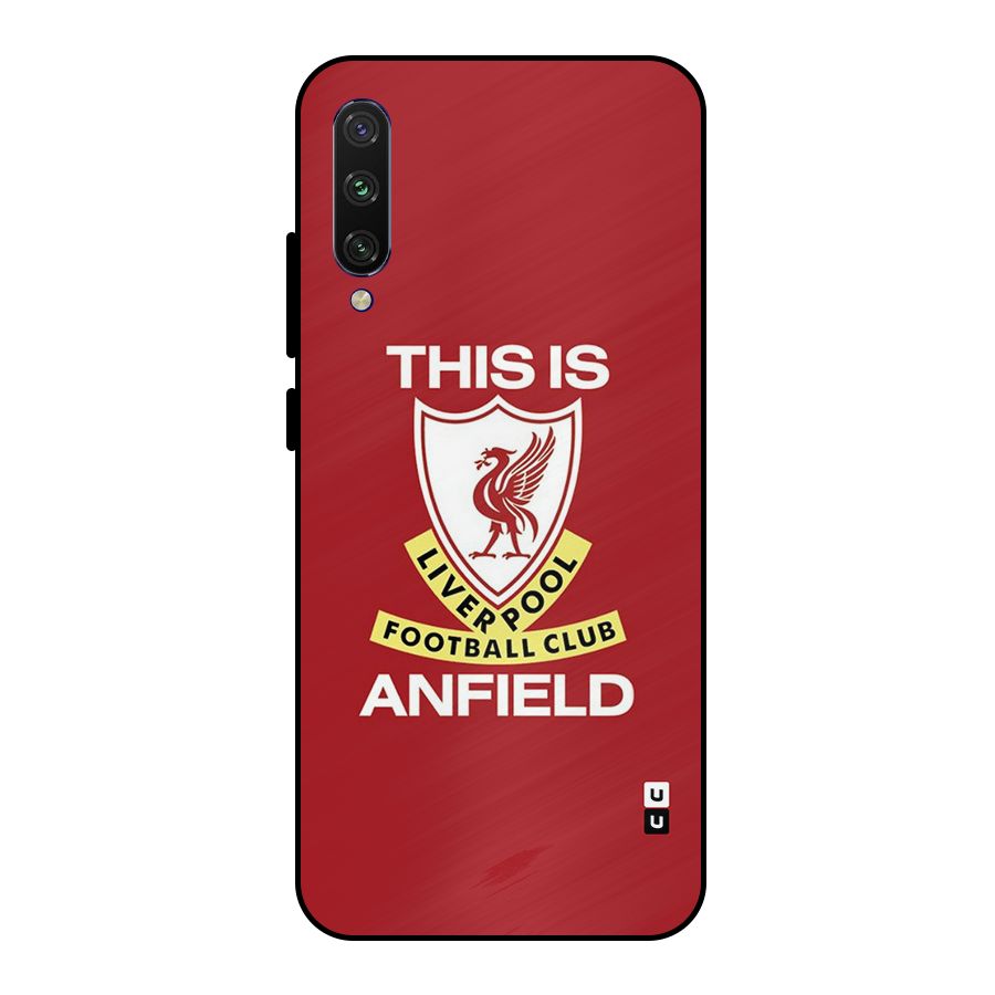 LiverPool Anfield Metal Back Case for Mi A3