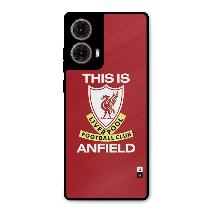 LiverPool Anfield Metal Back Case for Moto G85