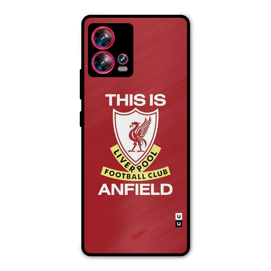 LiverPool Anfield Metal Back Case for Motorola Edge 30 Fusion