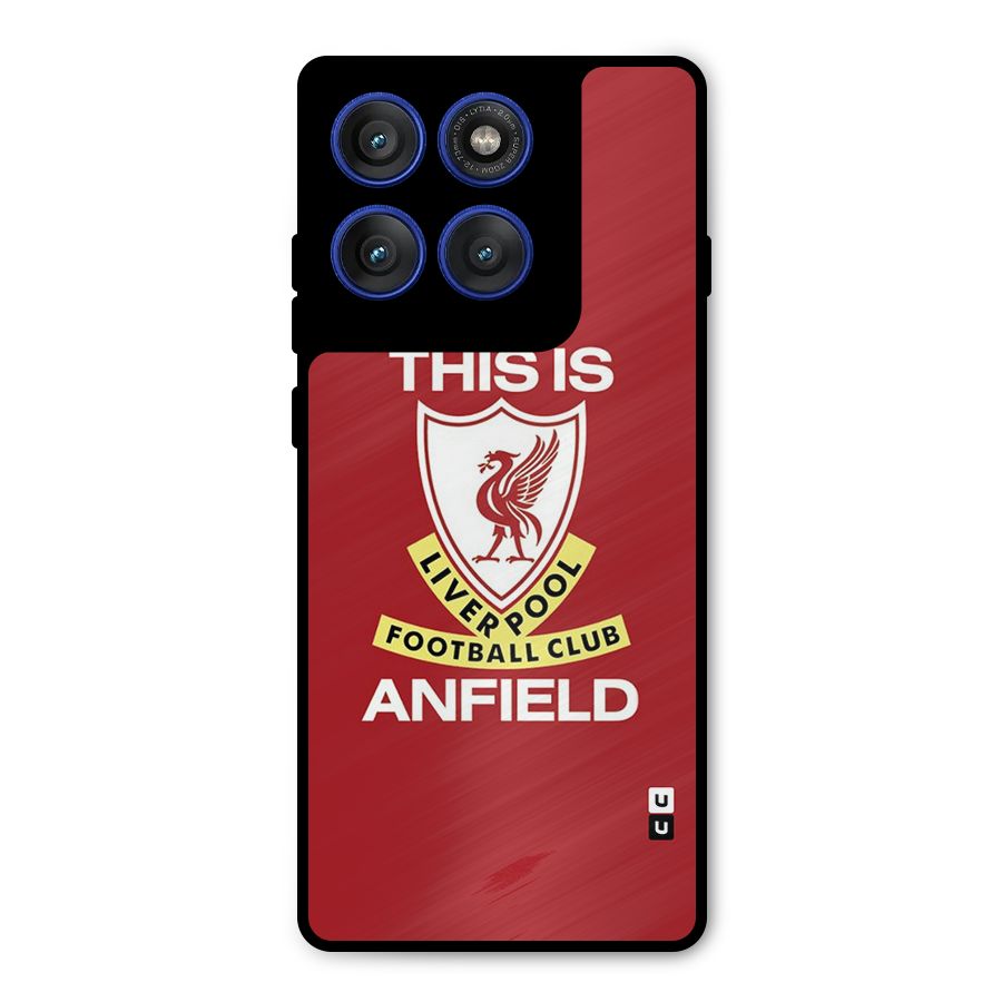 LiverPool Anfield Metal Back Case for Motorola Edge 60 Pro
