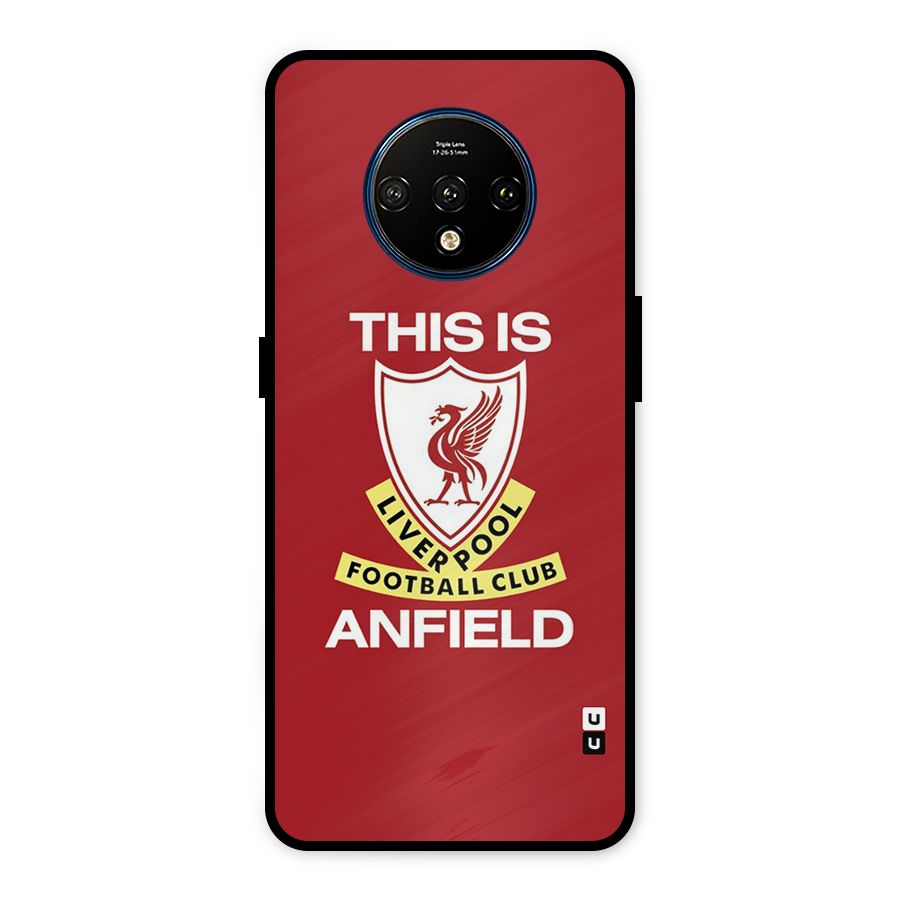 LiverPool Anfield Metal Back Case for OnePlus 7T
