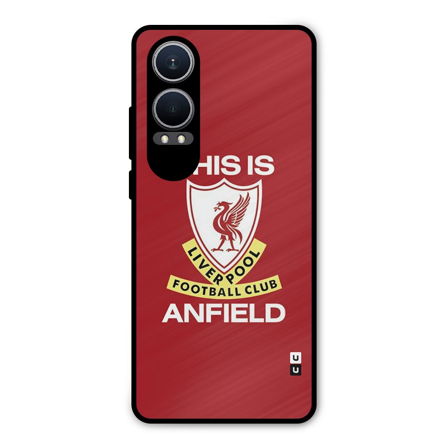 LiverPool Anfield Metal Back Case for OnePlus Nord CE4 Lite