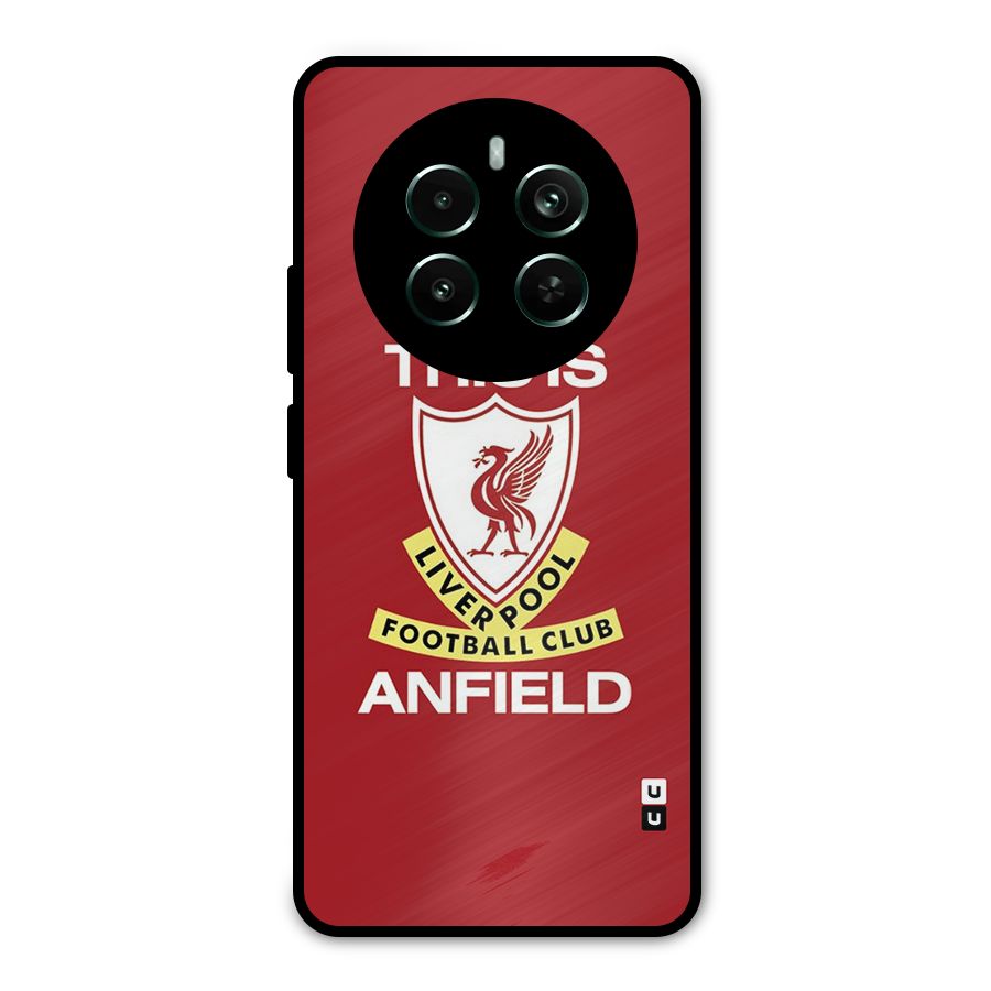 LiverPool Anfield Metal Back Case for Realme 12 Pro Plus
