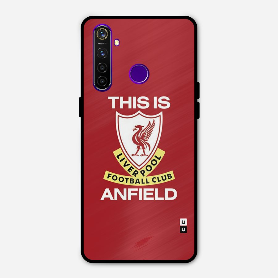LiverPool Anfield Metal Back Case for Realme 5 Pro