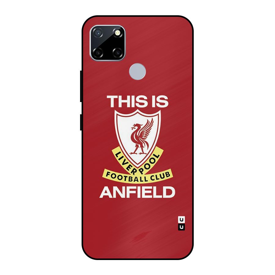 LiverPool Anfield Metal Back Case for Realme Narzo 20