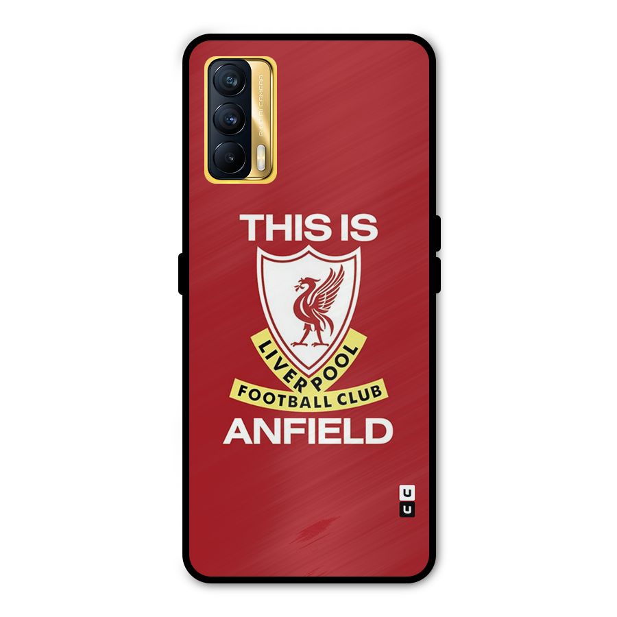 LiverPool Anfield Metal Back Case for Realme X7