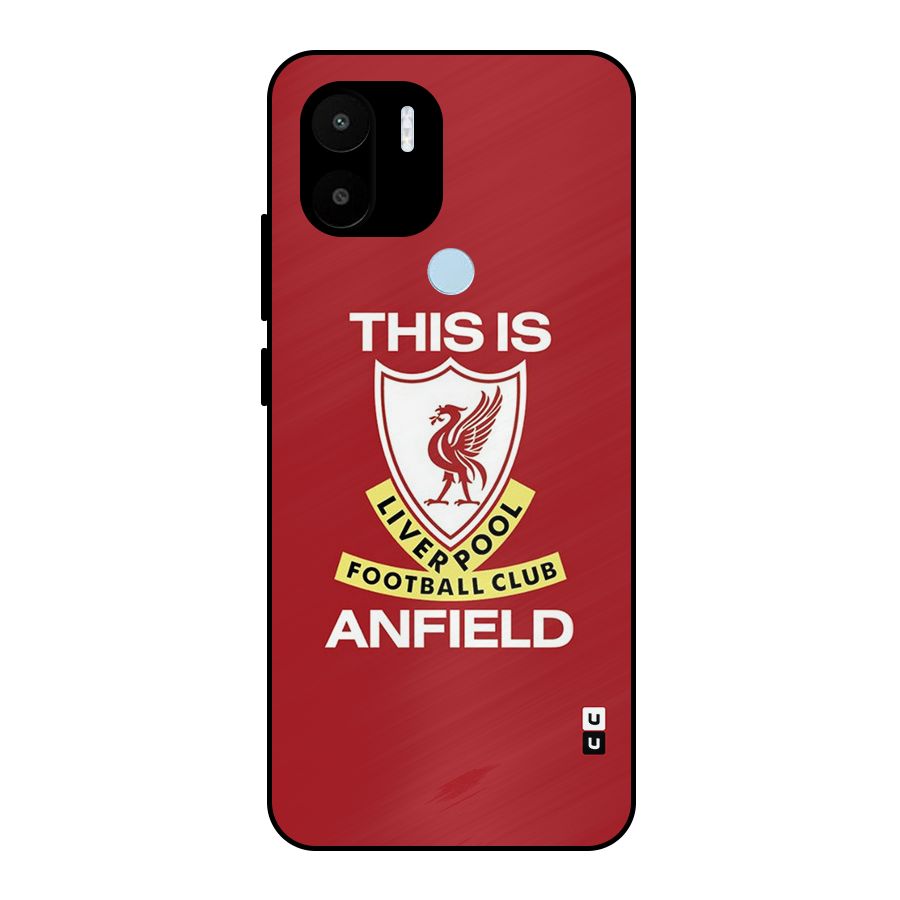 LiverPool Anfield Metal Back Case for Redmi A2+