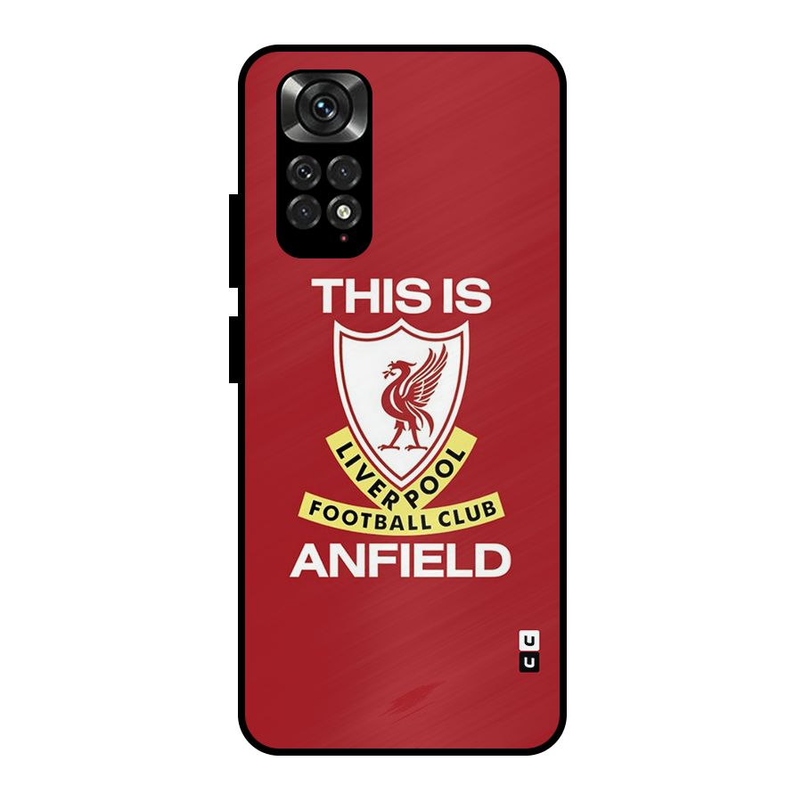 LiverPool Anfield Metal Back Case for Redmi Note 11 Pro